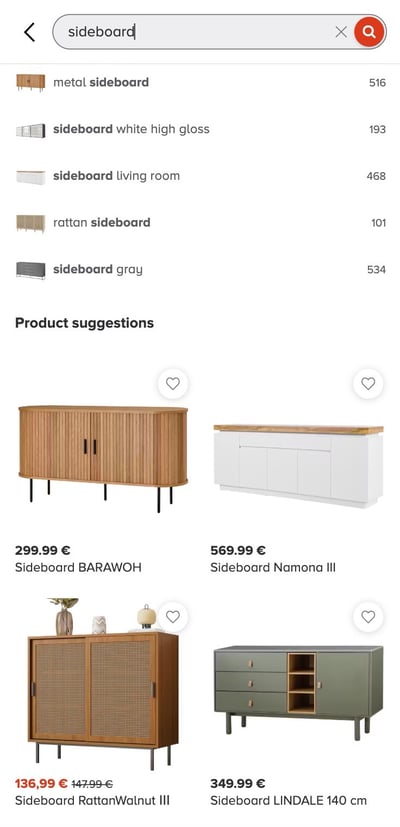 Home24 Autosuggest