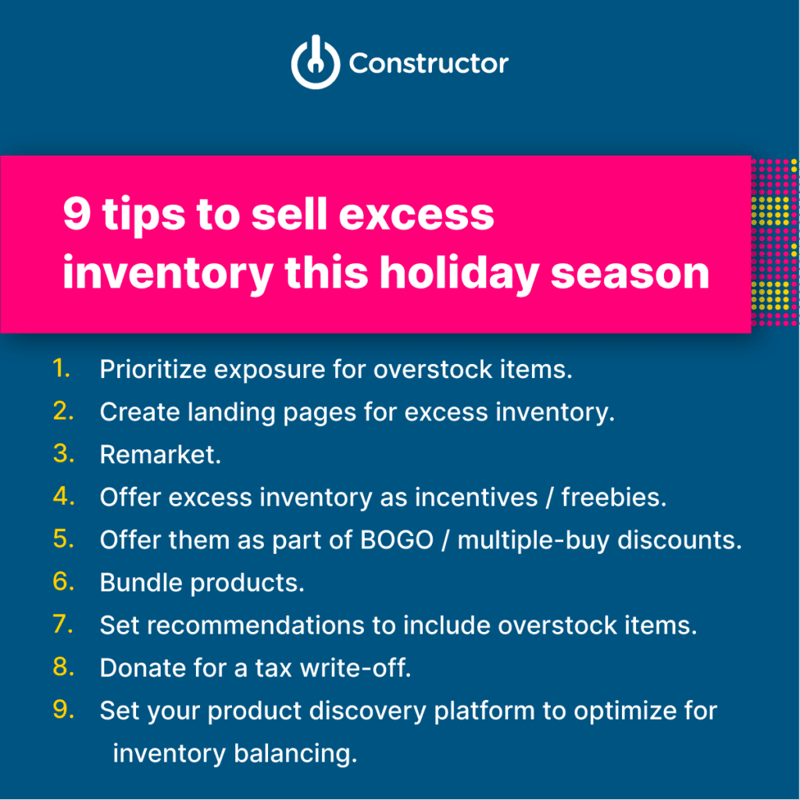 How to sell overstock inventory