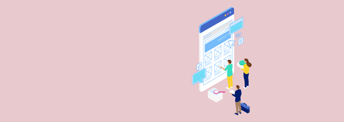 Users viewing a product listing page