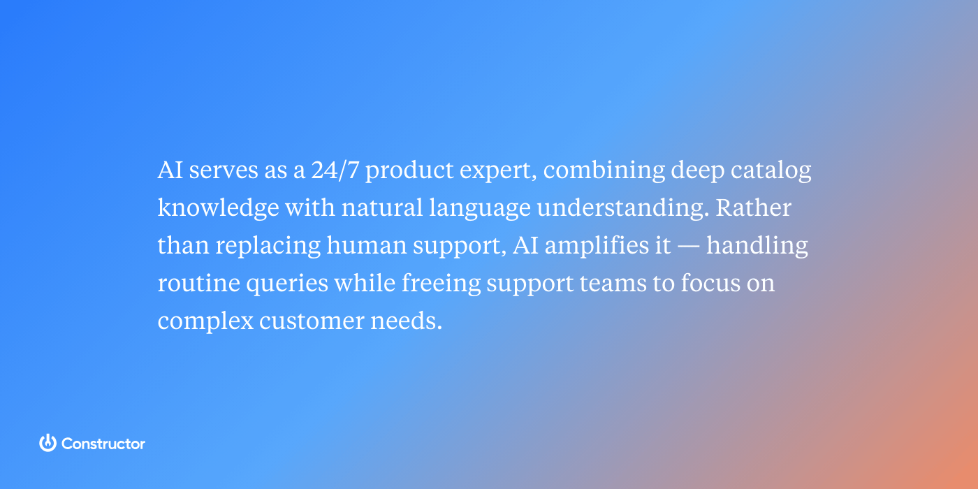 ai in ecommerce for customer support