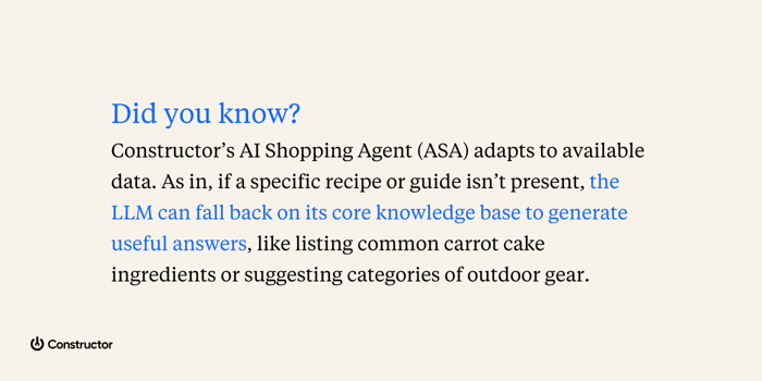 ai shopping agent core capability