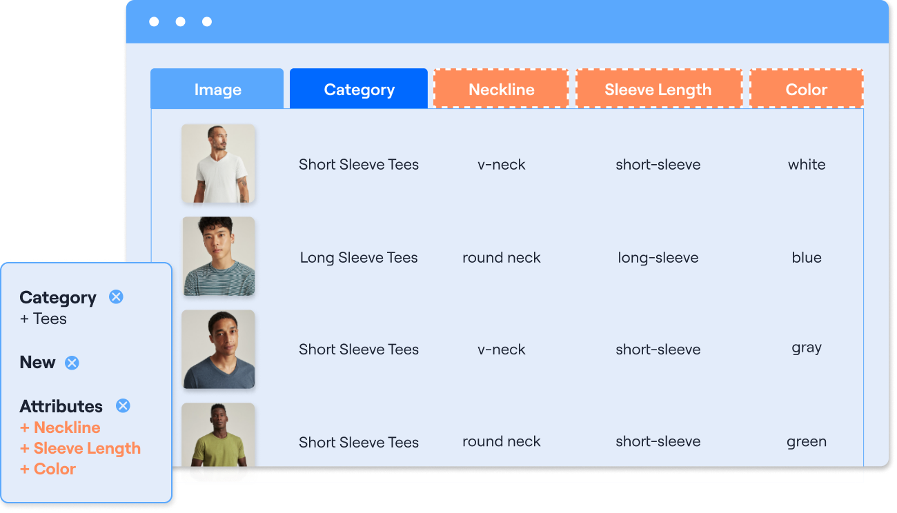 attribute enrichment catalog