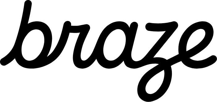 braze logo black