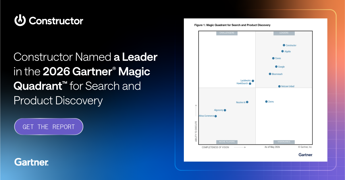 Constructor named Leader in Gartner Magic Quadrant 2026