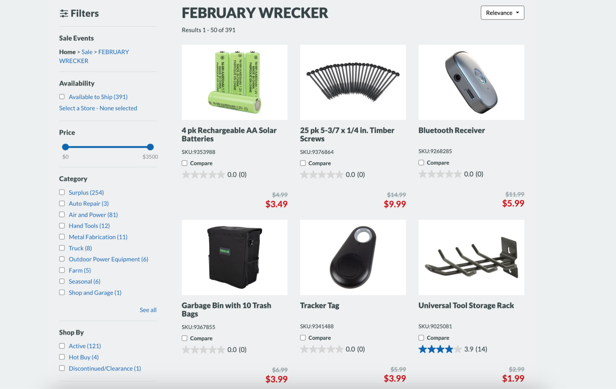 princess auto ecommerce landing page best practices