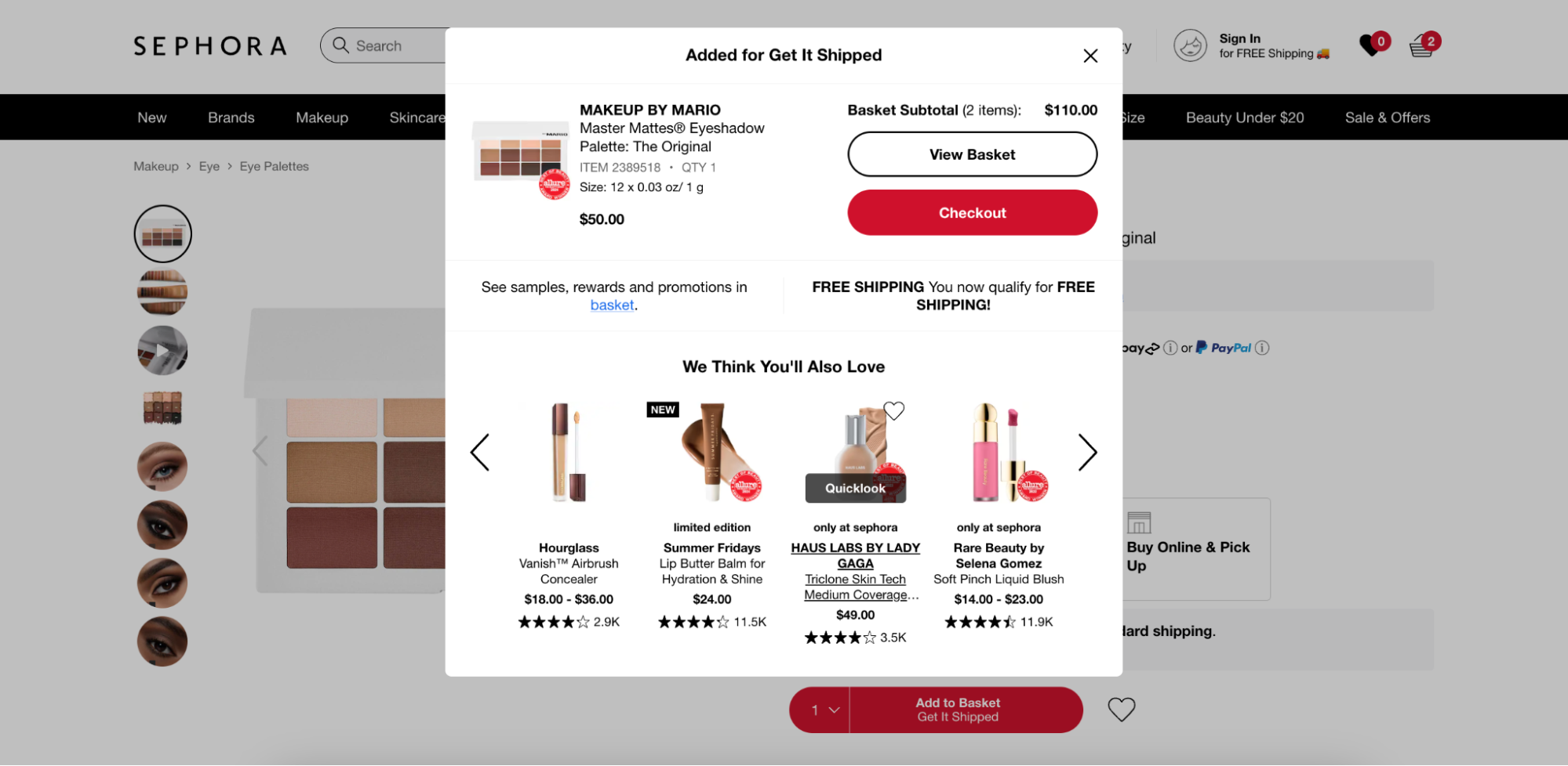 sephora ecommerce personalization