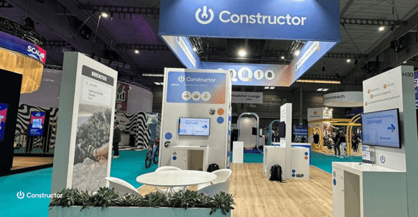 Constructor Shoptalk Europe 2024 booth