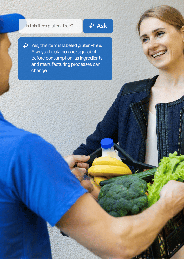 ai product insights agent for grocers